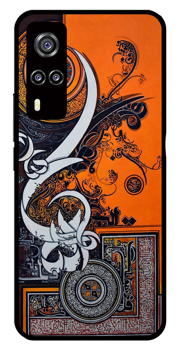 Qalander Art Metal Mobile Case for Vivo Y31   (Design No -16)