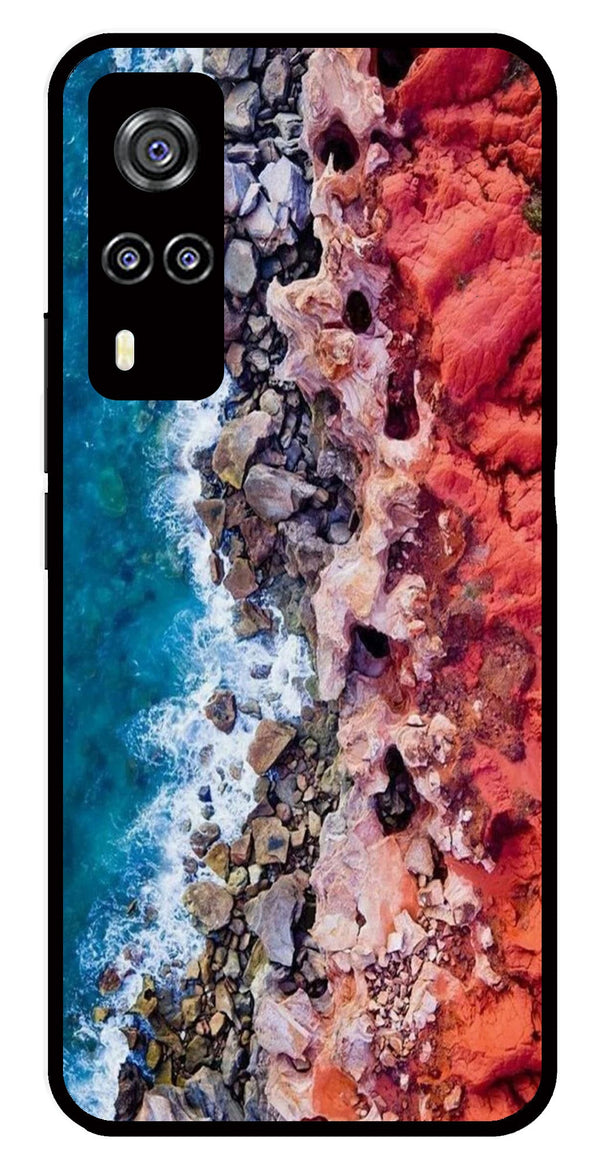 Sea Shore Metal Mobile Case for Vivo Y31   (Design No -18)