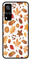 Autumn Leaf Metal Mobile Case for Vivo Y31   (Design No -19)