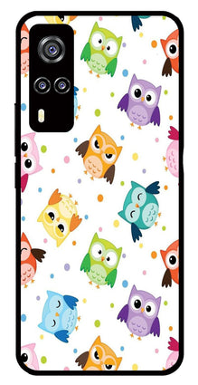 Owls Pattern Metal Mobile Case for Vivo Y31