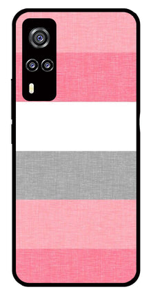 Pink Pattern Metal Mobile Case for Vivo Y31