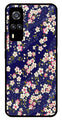 Flower Design Metal Mobile Case for Vivo Y51   (Design No -25)