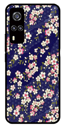 Flower Design Metal Mobile Case for Vivo Y51