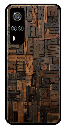 Alphabets Metal Mobile Case for Vivo Y31