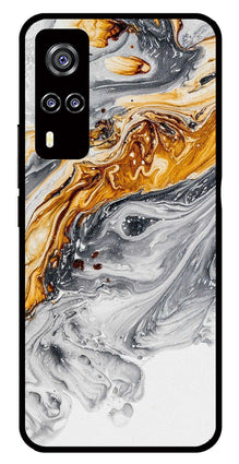 Marble Pattern Metal Mobile Case for Vivo Y31
