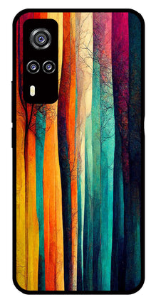 Modern Art Colorful Metal Mobile Case for Vivo Y51