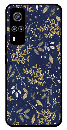 Floral Pattern  Metal Mobile Case for Vivo Y51