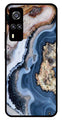 Marble Design Metal Mobile Case for Vivo Y51   (Design No -53)