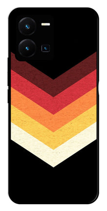 MultiColor Arrow Metal Mobile Case for Vivo Y35