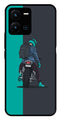 Bike Lover Metal Mobile Case for Vivo Y35   (Design No -05)