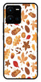 Autumn Leaf Metal Mobile Case for Vivo Y35   (Design No -19)