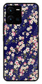 Flower Design Metal Mobile Case for Vivo Y35   (Design No -25)
