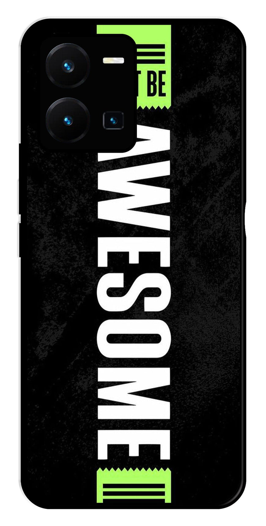 Awesome Metal Mobile Case for Vivo Y35   (Design No -33)