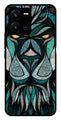 Lion Pattern Metal Mobile Case for Vivo Y35   (Design No -40)
