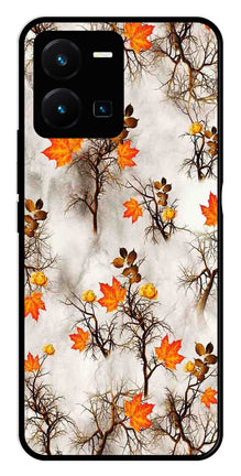 Autumn leaves Metal Mobile Case for Vivo Y35