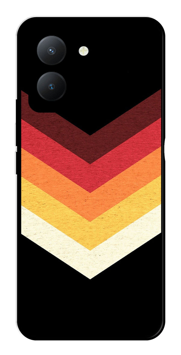 MultiColor Arrow Metal Mobile Case for Vivo Y36   (Design No -04)