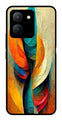 Modern Art Metal Mobile Case for Vivo Y36   (Design No -11)