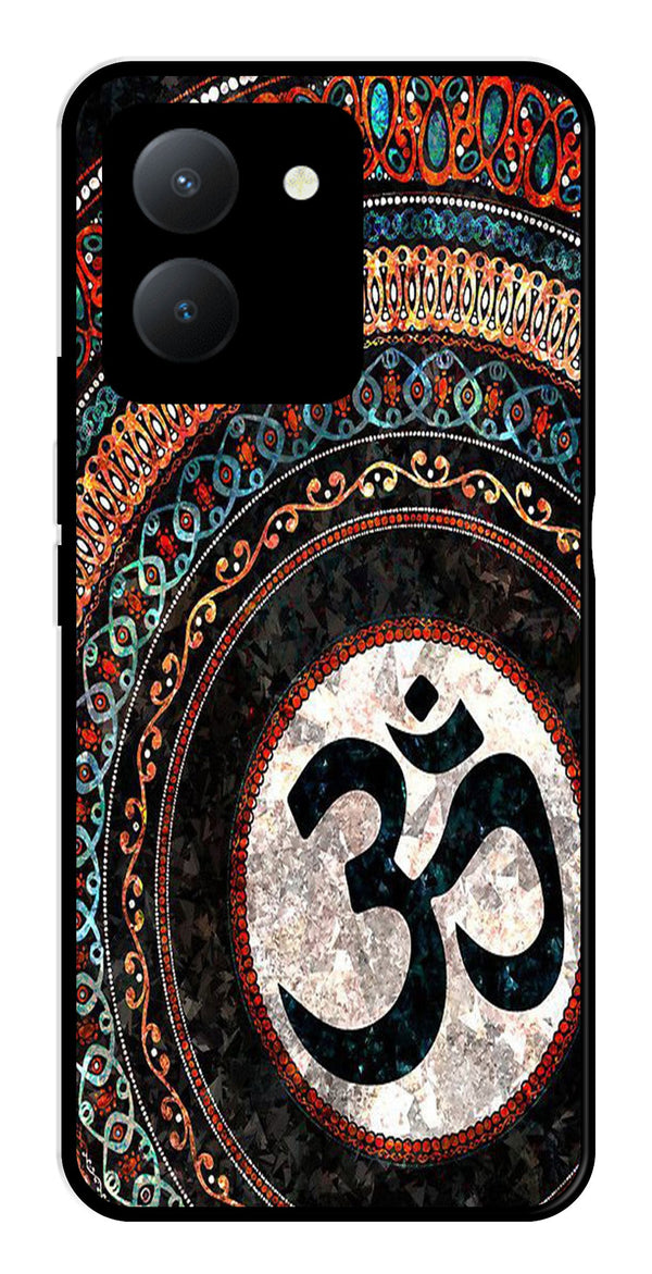 Oum Design Metal Mobile Case for Vivo Y36   (Design No -15)