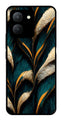 Feathers Metal Mobile Case for Vivo Y36   (Design No -30)