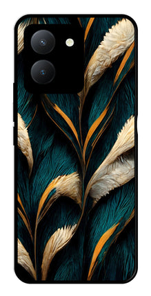 Feathers Metal Mobile Case for Vivo Y36