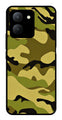Army Pattern Metal Mobile Case for Vivo Y36   (Design No -35)