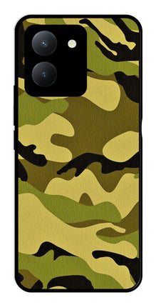 Army Pattern Metal Mobile Case for Vivo Y36