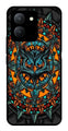 Owl Pattern Metal Mobile Case for Vivo Y36   (Design No -42)