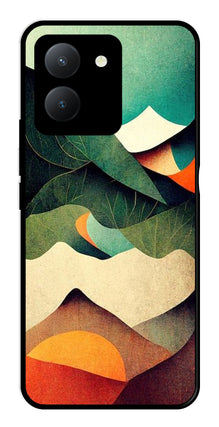 MultiColor Pattern Metal Mobile Case for Vivo Y36