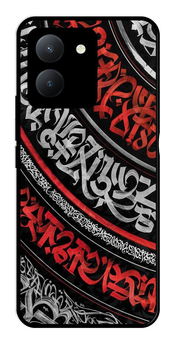 Qalander Art Metal Mobile Case for Vivo Y36   (Design No -49)