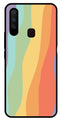 Muted Rainbow Metal Mobile Case for Vivo Y17   (Design No -02)