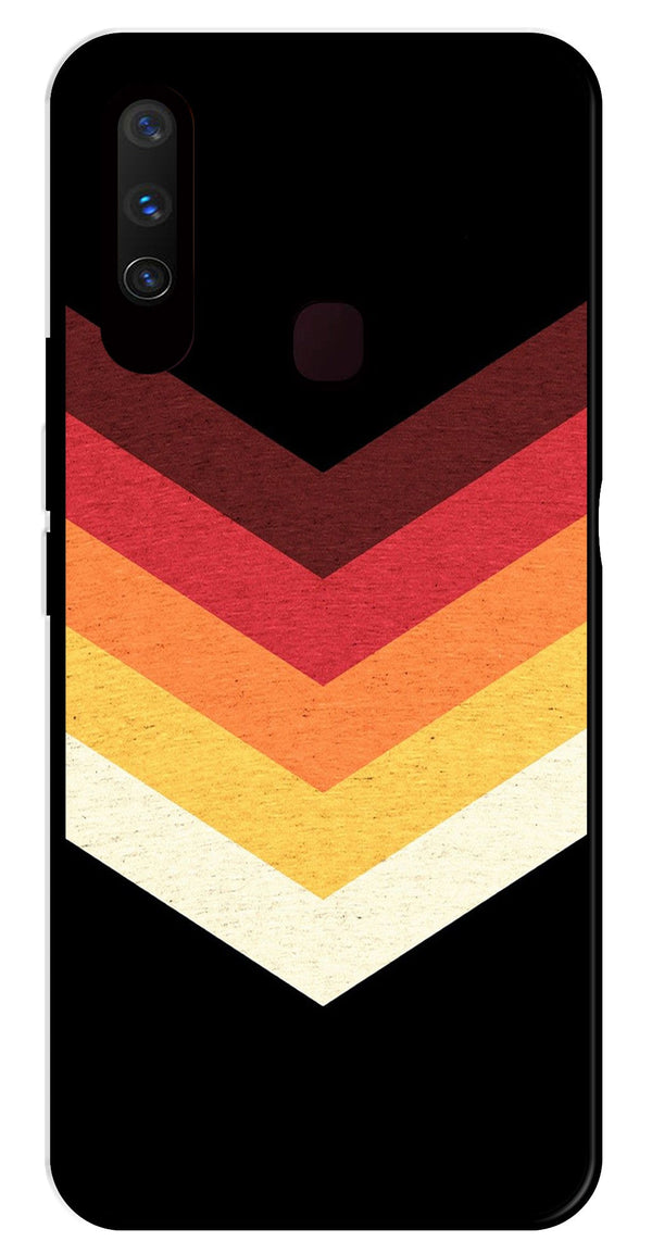 MultiColor Arrow Metal Mobile Case for Vivo Y3   (Design No -04)