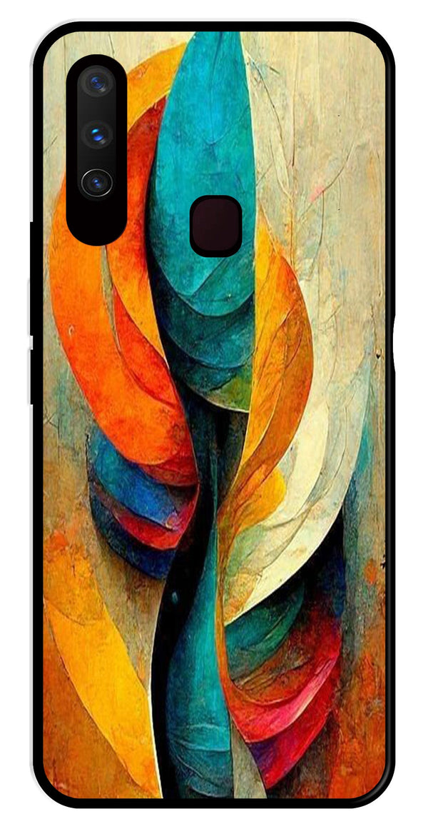 Modern Art Metal Mobile Case for Vivo Y17   (Design No -11)