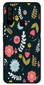 Floral Pattern2 Metal Mobile Case for Vivo Y15   (Design No -12)