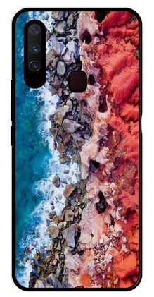 Sea Shore Metal Mobile Case for Vivo Y17