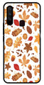 Autumn Leaf Metal Mobile Case for Vivo Y3   (Design No -19)
