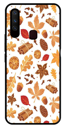 Autumn Leaf Metal Mobile Case for Vivo Y3