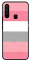 Pink Pattern Metal Mobile Case for Vivo Y3   (Design No -23)