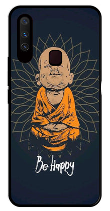 Be Happy Metal Mobile Case for Vivo Y12