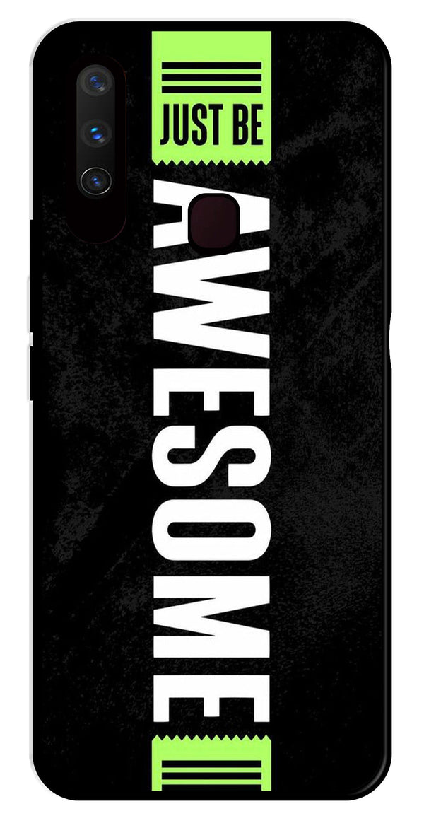 Awesome Metal Mobile Case for Vivo Y15   (Design No -33)