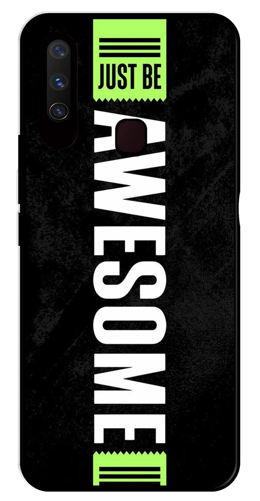 Awesome Metal Mobile Case for Vivo Y3   (Design No -33)