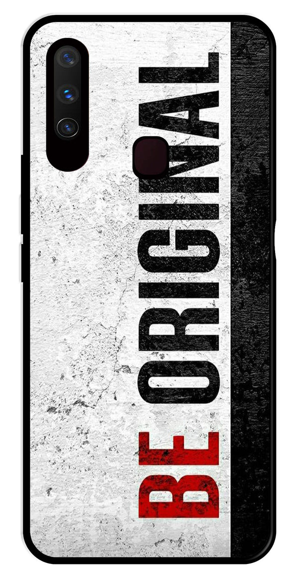 Be Original Metal Mobile Case for Vivo Y3   (Design No -38)