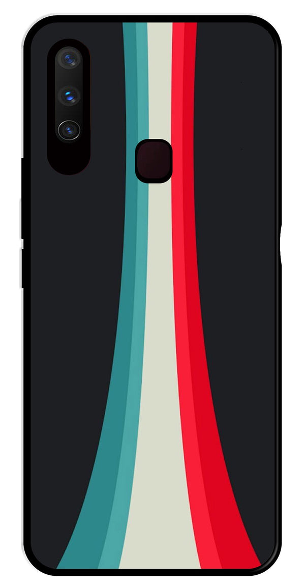 Modern Art Colorful Metal Mobile Case for Vivo Y3   (Design No -48)