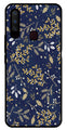 Floral Pattern  Metal Mobile Case for Vivo Y3   (Design No -52)