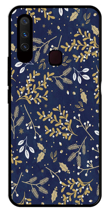 Floral Pattern  Metal Mobile Case for Vivo Y12