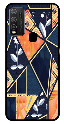 Marble Design Metal Mobile Case for Vivo Y50