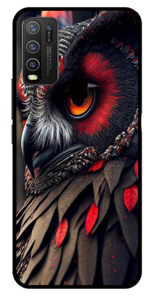 Owl Design Metal Mobile Case for Vivo Y30