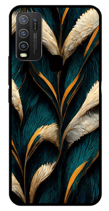 Feathers Metal Mobile Case for Vivo Y30