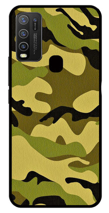 Army Pattern Metal Mobile Case for Vivo Y50