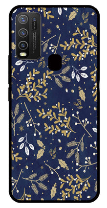 Floral Pattern  Metal Mobile Case for Vivo Y50