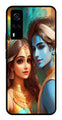 Lord Radha Krishna Metal Mobile Case for Vivo Y53s   (Design No -01)